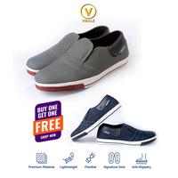 Gambar Sepatu Pria Slip On - Sepatu Casual - Sepatu Santai Pria Wanita - Tan, 43 dari Mamojo_Store undefined 1 Tokopedia