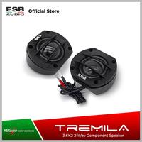 Gambar ESB Audio 3.6K2 (TREMILA) 2-Way Component Speaker "NexindoOfficial" dari Zapco Car Audio undefined 4 Tokopedia