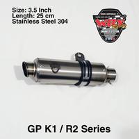 Gambar Knalpot WRX GP SS K175 SE MX King - K1 25cm dari WRX Official undefined 1 Tokopedia