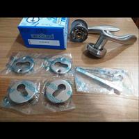 Gambar OBRAL Dekkson Handle Roses Gagang Pintu Saja Tanpa Body LHSR-085-SN dari Bintang Abadi Lembang undefined 2 Tokopedia
