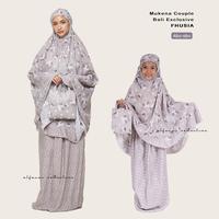 Gambar Mukena Bali Couple Ibu dan Anak / Mukena Dewasa dan Mukena Anak Fhusia - Abu-abu dari ALFAUZI COLLECTION undefined 1 Tokopedia