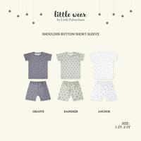 Gambar LITTLE PALMERHAUS - *NEW* LITTLE WEAR SHOULDER BUTTON SHORT (BAJU) dari VDIVY BABY SHOP undefined 3 Tokopedia