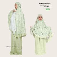 Gambar Mukena Bali Couple Ibu dan Anak / Mukena Dewasa dan Mukena Anak Fhusia - Abu-abu dari ALFAUZI COLLECTION undefined 5 Tokopedia
