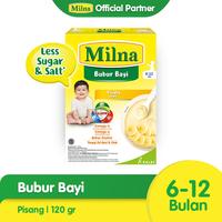 Gambar Milna Bubur Reguler 6+ Pisang 120gr dari Global Susu Ciledug undefined 1 Tokopedia