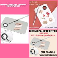 Gambar MIXING PALETTE MAKEUP+SPATULA MIXING PALETTE FONDATION BLUSH ON LIP dari WMAKEUP99 undefined 1 Tokopedia