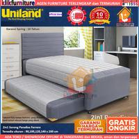 Gambar 2in1 Anak Ranjang Sorong Paradise FERRERO Uniland Springbed - Set 90x200cm dari KLIKFURNITURE-ID undefined 1 Tokopedia