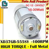Gambar XD37GB-555SY GEARBOX MOTOR DC RS555 GEAR BOX RS-555 XD-37GB555 - 200-RPM dari Permony Store undefined 3 Tokopedia