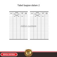 Gambar Buku Tabungan - Custom Nama SD/MI/TPQ/PAUD dari Ridza Custom undefined 5 Tokopedia