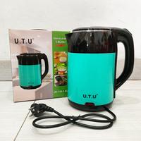 Gambar Kettle/Ceret/Teko Listrik Otomatis (Stainless Steel) 1.8 Liter - Merah dari Happy Congrad undefined 4 Tokopedia