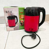 Gambar Kettle/Ceret/Teko Listrik Otomatis (Stainless Steel) 1.8 Liter - Merah dari Happy Congrad undefined 3 Tokopedia