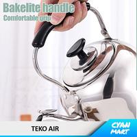 Gambar Teko Air Bunyi Ceret Masak Dapur Stainless Steel Kettle Whistling - 4 Liter dari CyanMart undefined 4 Tokopedia