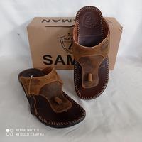 Gambar SANDAL KULIT SAMAN ORIGINAL ASLI - jtb tan, 38 dari Toko AbidaStore undefined 1 Tokopedia