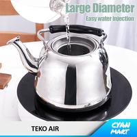 Gambar Teko Air Bunyi Ceret Masak Dapur Stainless Steel Kettle Whistling - 4 Liter dari CyanMart undefined 3 Tokopedia