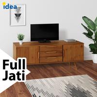 Gambar Meja TV IDEA Furniture Rak TV Lemari Buffet Kayu Jati Minimalis Max dari Idea Furniture & Home Living undefined 1 Tokopedia