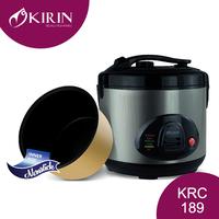 Gambar KIRIN RICE COOKER 2.0 LITER | KRC-189 Non-Stick - Aloy dari Kirin.indonesia undefined 1 Tokopedia
