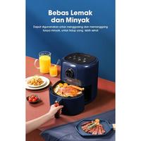 Gambar Samono Air Fryer SWAFBE04 Penggorengan Tanpa Minyak 4 Liter Biru dari Multi Retail Indonesia undefined 3 Tokopedia