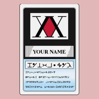 Gambar Hunter X Hunter License Card E-money Mandiri Flazz Gen 2 TERMURAH - Emoney mandiri, Merah Glossy dari Nastore25 undefined 4 Tokopedia