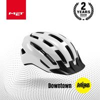 Gambar MET HELMET DOWNTOWN MIPS - WHITE GLOSSY - M/L dari MET HELMETS ID undefined 1 Tokopedia