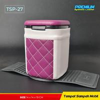 Gambar Tempat sampah portable / tempat sampah mobil - TSP-27 dari Gudang Leather undefined 3 Tokopedia