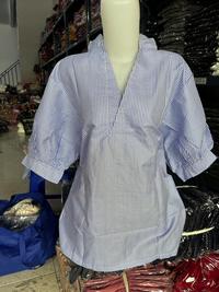 Gambar AJN|atasan wanita kekinian|kemeja|fashion wanita kemeja SALE!! - lis oren hitam dari AJN COLLECTION undefined 1 Tokopedia