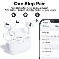 Gambar ZEVAN i13 Earphone Bluetooth Music HiFi Wireless Headphones Putih TWS dari ZEVAN ACC undefined 3 Tokopedia