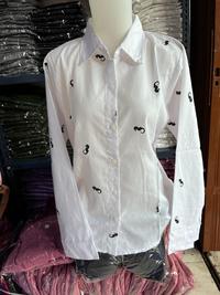 Gambar AJN|atasan wanita kekinian|kemeja|fashion wanita kemeja SALE!! - lis oren hitam dari AJN COLLECTION undefined 4 Tokopedia