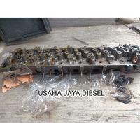 Gambar Cylinder Head Komplit Kop Deksel Isuzu Giga FVZ 285 Isuzu FVM 285 6HK1 dari Usaha Jaya Diesel undefined 2 Tokopedia