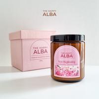 Gambar Lilin Aromaterapi |100% Soy Scented Candle 250g | Gift | thehappyalba - Happiness dari THE HAPPY ALBA undefined 4 Tokopedia