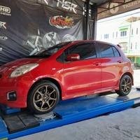 Gambar jual velg mobil toyota yaris ring 16 + ban accelera phi_r harga paket dari Ontrack serang_NEW undefined 1 Tokopedia