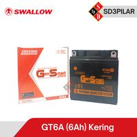 Gambar AKI MOTOR GEN SMART GT6A (Kering) 6Ah dari Ban Swallow Sumbar undefined 1 Tokopedia