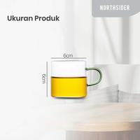Gambar Gelas kaca teh kopi mini tea coffee glass handle 130ml - Biru dari Northsider Coffee Shop undefined 2 Tokopedia