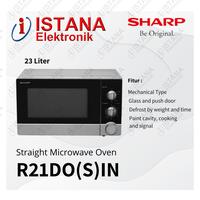 Gambar SHARP STRAIGHT MICROWAVE OVEN 23 LITER R21DO(S)IN dari ISTANA ELEKTRONIK PALEMBANG undefined 1 Tokopedia