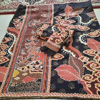 Gambar Kain batik sarimbit couple ibu bapak seragam batik cirebon doby tulis dari Batik Fariza Cirebon undefined 4 Tokopedia