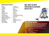 Gambar Industrial 60L 2000W Wet and Dry Vacuum Cleaner with Tilt dari Styaguna Cleaning undefined 1 Tokopedia