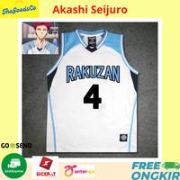 Gambar Jersey Akashi Seijuro - Kuroko no Basuke Baju Basket Rakuzan Cosplay - M dari TheGoodsCo undefined 1 Tokopedia