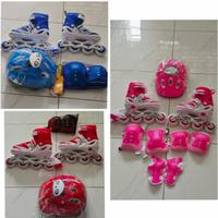 Gambar sepatu roda anak power inline skate//roller skate - Merah, S dari BLACKHOUSE LAPTOP undefined 3 Tokopedia