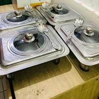 Gambar Prasmanan stainless 4pcs+sendok dari Happystore Darsini undefined 1 Tokopedia