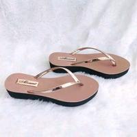 Gambar Sandal Jepit Wanita Polos Terbaru original Terlaris Flip-flop Termurah - Abu, 37 dari TALLMIH SHOP undefined 5 Tokopedia