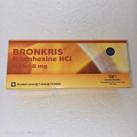 Gambar BRONKRIS Bromhexin HCl 8mg Obat Batuk Berdahak 100tablet dari IRA MEDIKA 2 undefined 2 Tokopedia