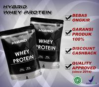 Gambar PROMO HYBRID WHEY PROTEIN 6 lbs (2700 gram)  (HALAL & BPOM) terlaris - free tanktop, 6lbs dari Hybrid Sport Store undefined 5 Tokopedia