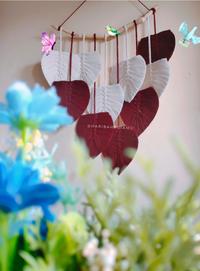 Gambar MACRAME DAUN I WALL HANGING I HIASAN DINDING I DEKORASI RUMAH - Warna 2 dari Macrame by Haribahagiamu undefined 3 Tokopedia
