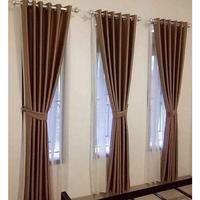 Gambar Gorden jendela minimalis besar L.280×T.300cm - Abu tua, L.280×T.300cm dari Gorden Dara undefined 5 Tokopedia
