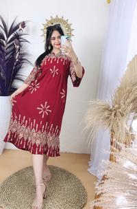Gambar DASTER MAMAH MUDA/DASTER KIMONO MOTIF TERBARU 2022 - All Size, MARON dari Aqfa Fashion undefined 5 Tokopedia
