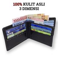 Gambar Dompet Pria 3 Dimensi Kulit Asli Slot Kartu Banyak dari Andrian Leather undefined 1 Tokopedia