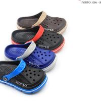Gambar sandal anak remaja Porto baim crocs Porto 1006 B 30-35 - Cokelat, 35 dari Optimuzz undefined 3 Tokopedia