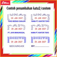Gambar Shiny STEMPEL OTOMATIS CAP SHINY LUNAS PAID RECEIVED KANTOR TOKO Tinta Biru Merah Made In Taiwan S-401D S-401 S-402 Custom Tanggal - LUNAS dari Stempel Oma Pramuka undefined 3 Tokopedia