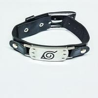 Gambar Gelang kulit anime Naruto motif logo konoha aksesoris fashion keren dari STARR BERKAH undefined 3 Tokopedia
