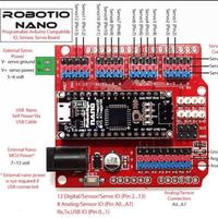 Gambar Arduino Nano I/O Expansion Sensor Shield RED Module Uno dari RG LED undefined 3 Tokopedia