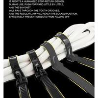 Gambar kabel ties releasable reusable cable tie bisa pakai ulang copot pasang - ukuran 30cm dari Zeo15 undefined 5 Tokopedia
