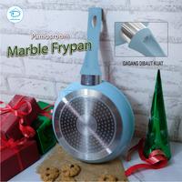 Gambar Pamosroom Frypan Marble 20cm Teflon Penggorengan Fry Pan Anti Lengket - 20 Biru Idc dari pamosroom undefined 5 Tokopedia